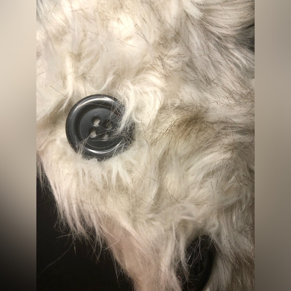 Elegant Gray Faux Fur Jacket - Picture 12 of 16